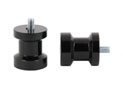 Swingarm spool black alu Ø8mm x1.25