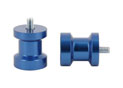 Swingarm spool Alu Blue Ø8mm x1.25