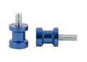 Swingarm spool Alu Blue Ø10mm x1.25