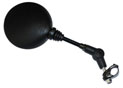 Universal Round Mirror - Black