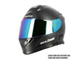 Flip-up helmet INTERCOM S550 BT Black Matt