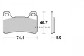 Brake pad Vesrah Racing - VD170RJL