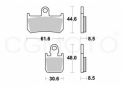 Brake pad Vesrah Racing 1- VD277RJL