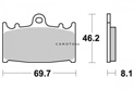 Brake pad Vesrah Racing - VD344RJL